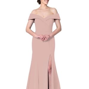 NWT Azazie Alice Dress in Dusty Rose